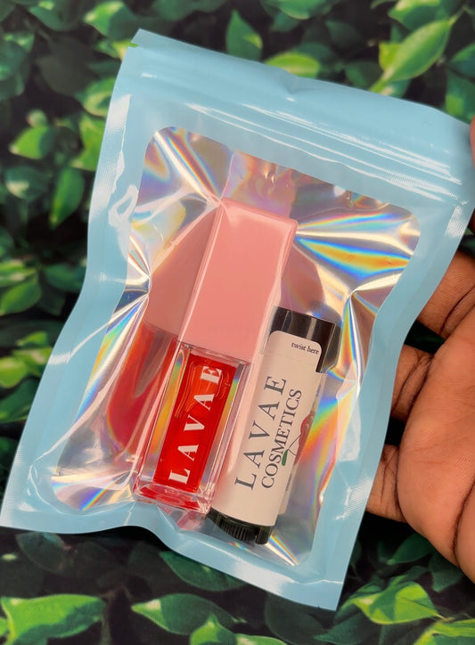 Lip Oil And Lip Balm Bundle